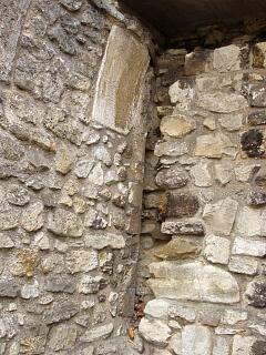 Inside of town wall south of Tudor Merchants Hall, Cuckoo Lane/Westgate Street, 30/8/09,  © I Peckham