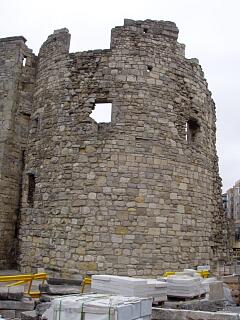 Watergate Tower remains, Town Quay, 30.8.09 (camera date not set),  © I Peckham